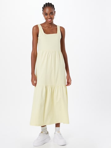 Urban Classics Summer Dress 'Valance' in Yellow: front