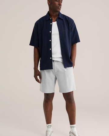 WE Fashion Loosefit Bukser med lægfolder i grå