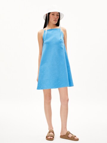 ARMEDANGELS Summer Dress in Blue: front