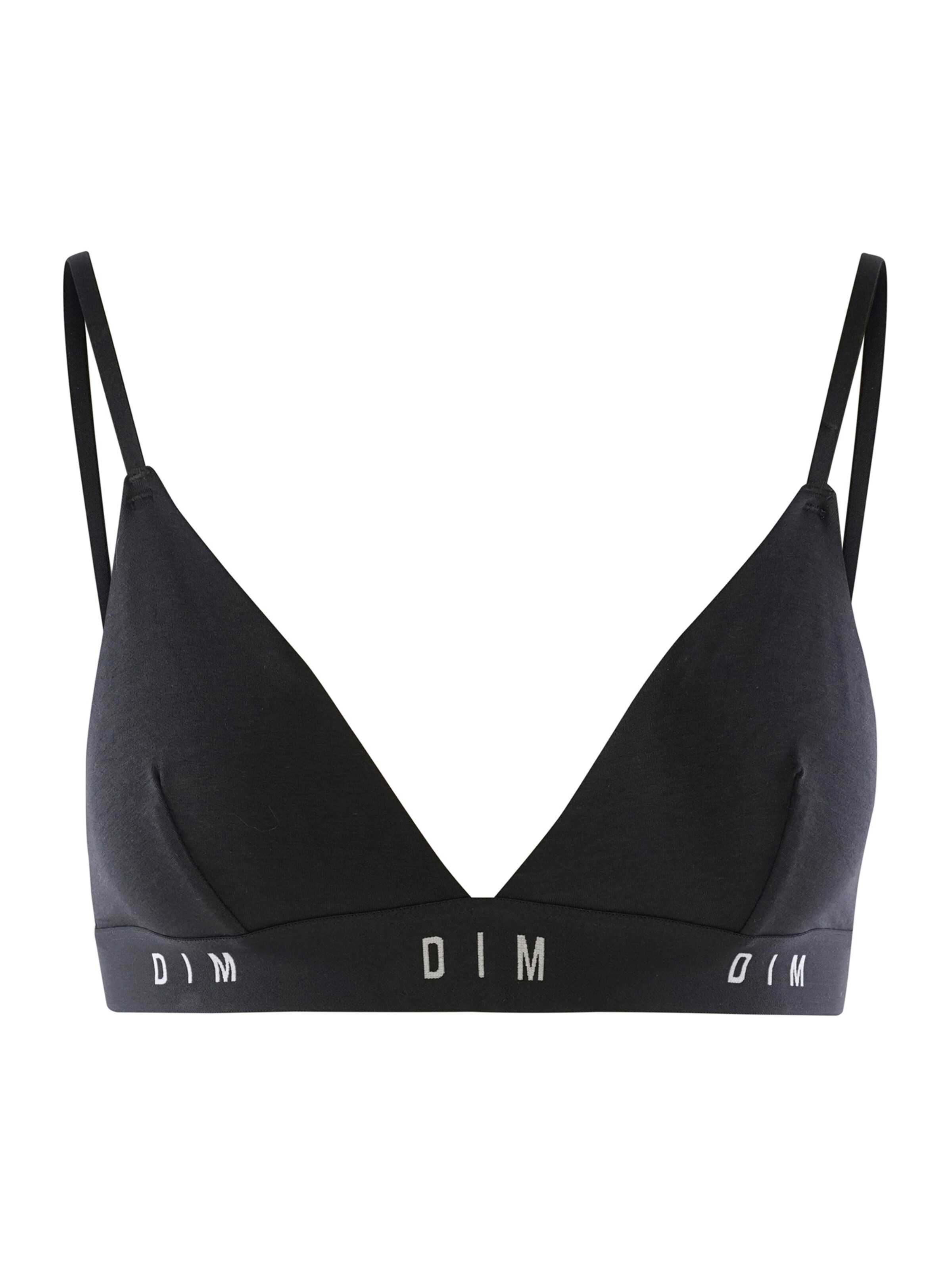 DIM Triangel BH in Schwarz: Vorderseite