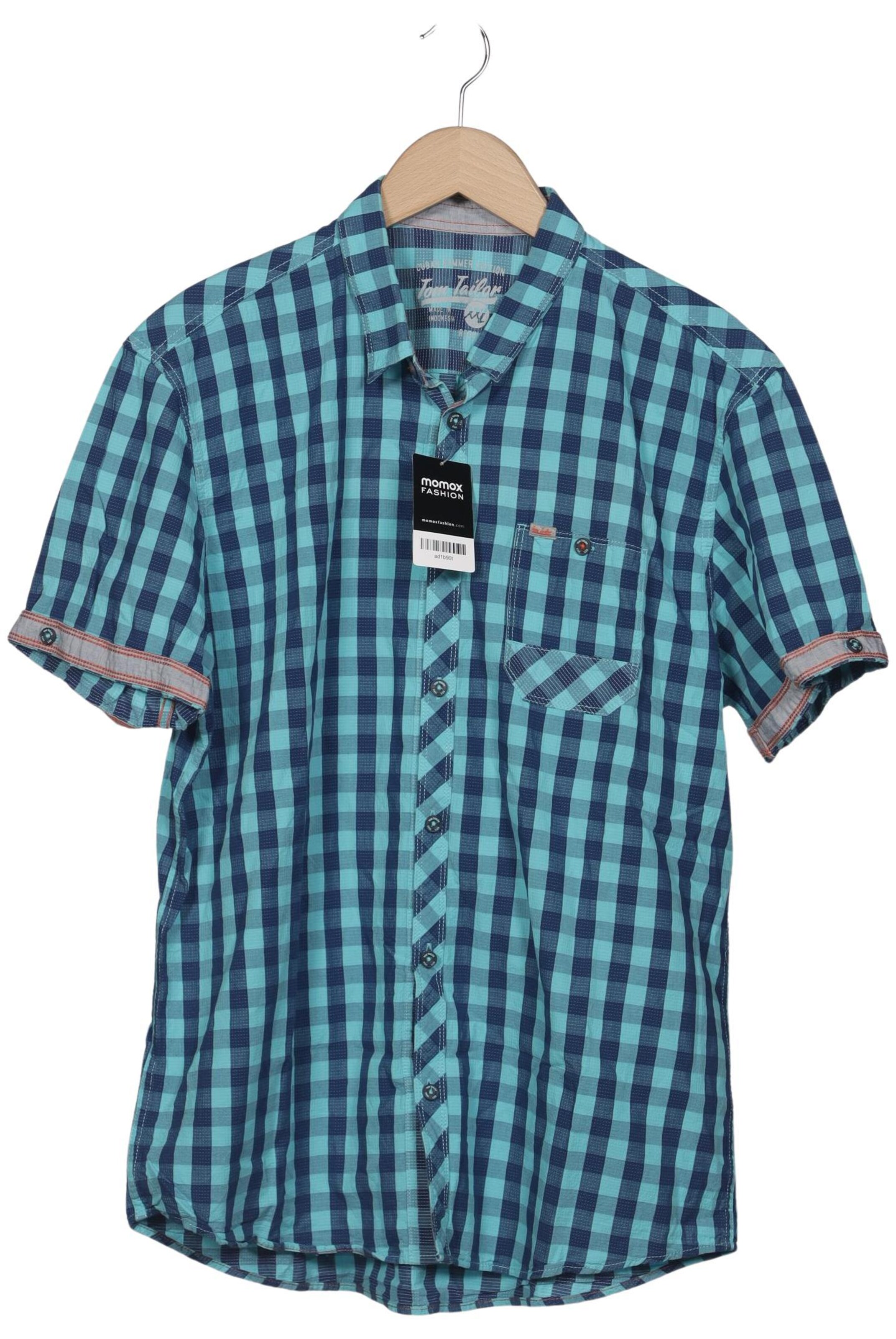 TOM TAILOR Button Up Shirt in XXL in Mixed colors: front