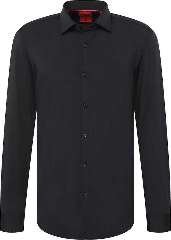 HUGO Slim Fit Hemd 'Kenno' in Schwarz CB7055 HUGO Slim Fit Hemd 'Kenno' in Schwarz CB7055