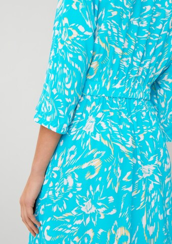 comma casual identity Blusenkleid in Blau
