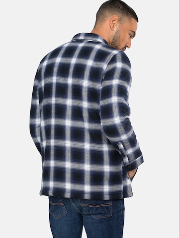 Threadbare Regular Fit Hemd in Blau