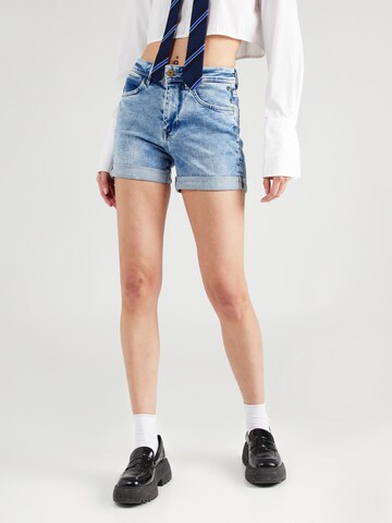 FREEMAN T. PORTER Regular Shorts 'Skylie' in Blau