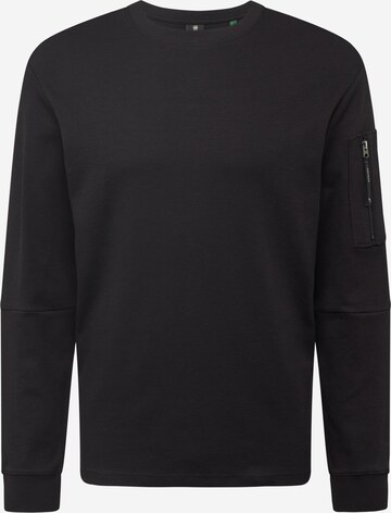 Sweat-shirt 'Tweeter' G-Star RAW en noir : devant