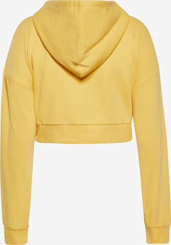 Sweat-shirt myMo ROCKS en jaune