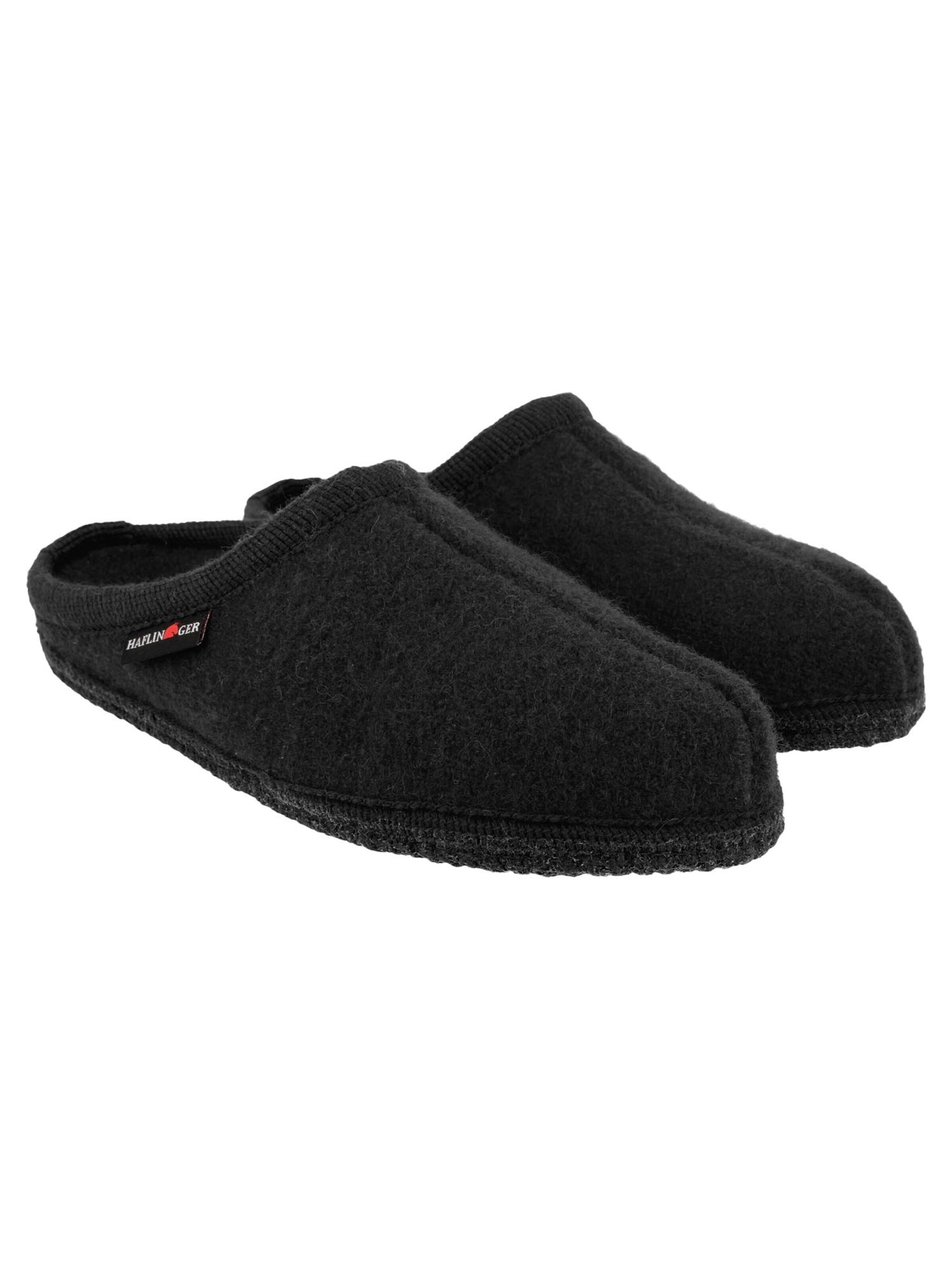 HAFLINGER Slipper 'Walktoffel Alaska' in Black