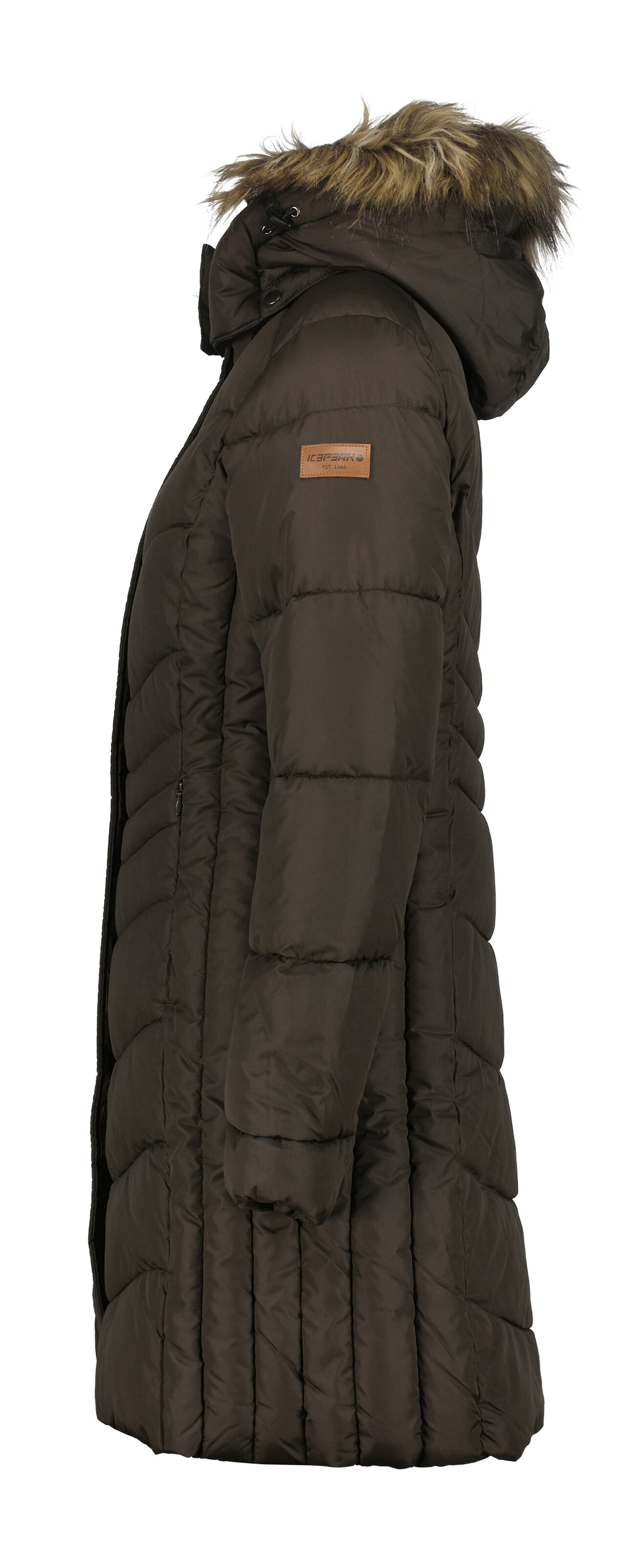 ICEPEAK Mantel in Braun