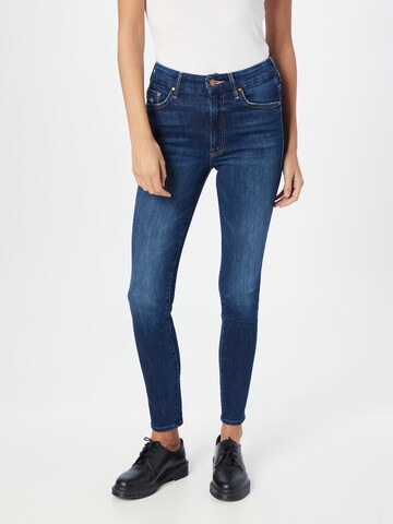 MOTHER Skinny Jeans i blå: forside