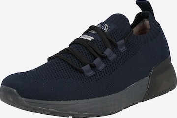 bugatti - Zapatillas sin cordones 'Plasma' en azul: frente