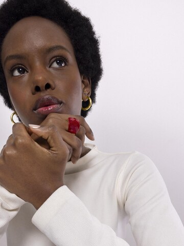 Luxenter - Anillo 'Fadino' en rojo