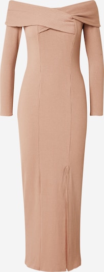 Rochie Closet London pe maro mokka, Vizualizare produs