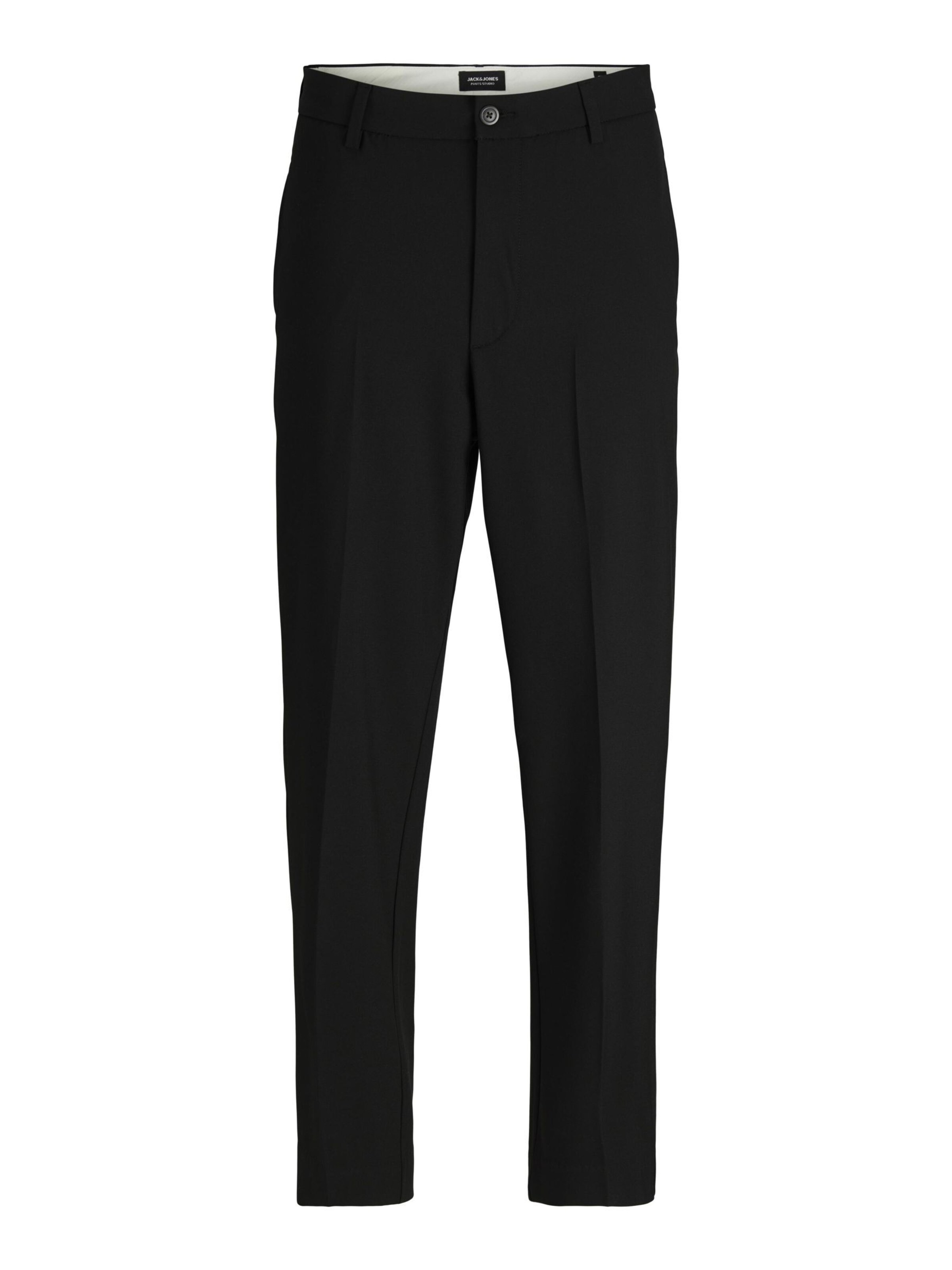 Regular Pantalon Jack & Jones Junior en noir : devant