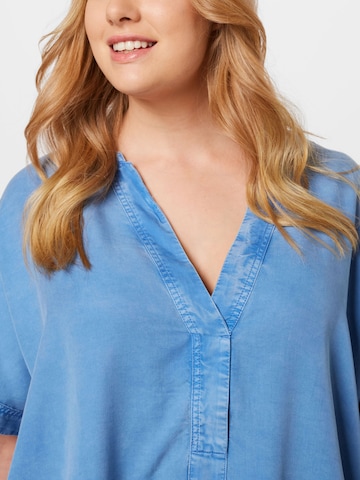 Esprit Curves - Blusa em azul