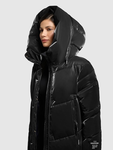 khujo Winter coat 'Pulset Shiny' in Black