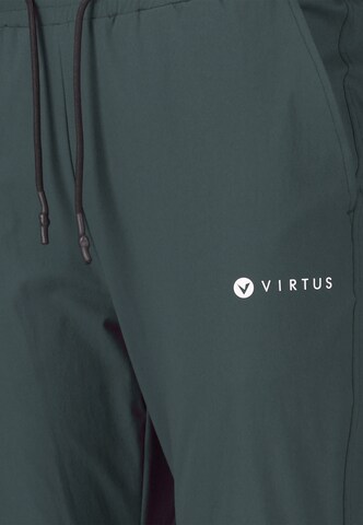 Virtus Tapered Sporthose 'Jayson' in Grün