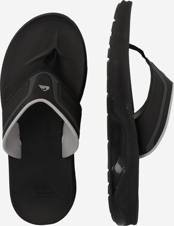 QUIKSILVER T-bar sandals in Black