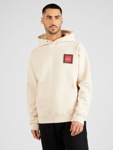 ELLESSE Sweatshirt 'Prerro' in Weiß: Vorderseite