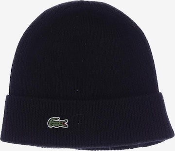 LACOSTE Hat & Cap in One size in Black: front