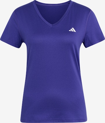 ADIDAS PERFORMANCE Funkcionalna majica 'Essentials' | vijolična barva: sprednja stran