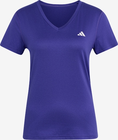 XS dydžio Sportiniai marškinėliai 'Essentials' iš ADIDAS PERFORMANCE, spalva – violetinė-mėlyna / balta, Prekių apžvalga
