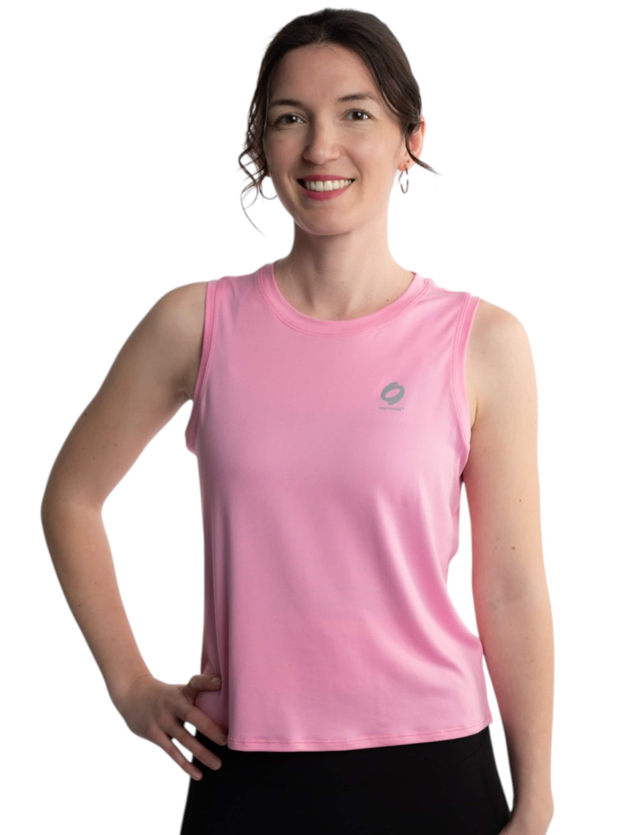 mymotus Sporttop 'YW11'‌‌‌ in Pink: Vorderseite