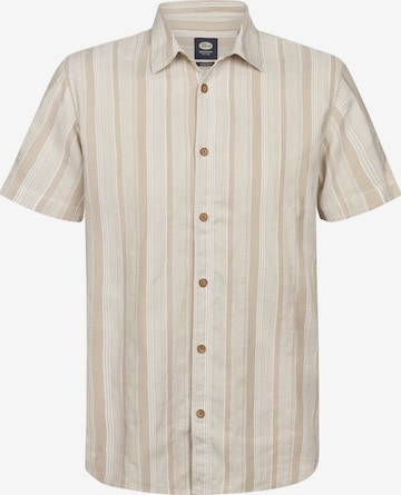 PETROL INDUSTRIES MEN Hemd in Beige: Vorderseite