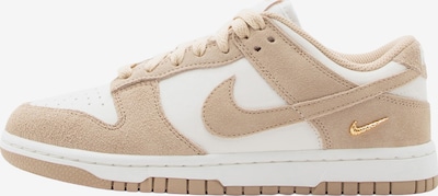 Sportbačiai be auliuko 'Dunk Low SE' iš Nike Sportswear, spalva – smėlio spalva / balta, Prekių apžvalga