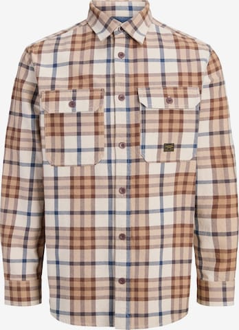 Camicia 'Bluivy' di JACK & JONES in marrone: frontale