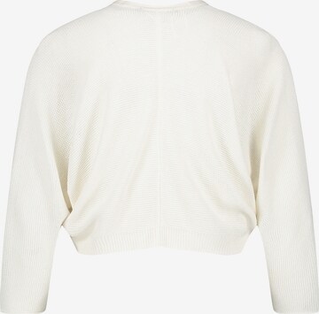 TAIFUN Knit Cardigan in White