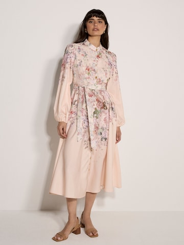 Robe ' ' Apricot en rose : devant
