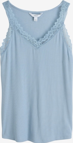 Next - Camiseta térmica en azul: frente