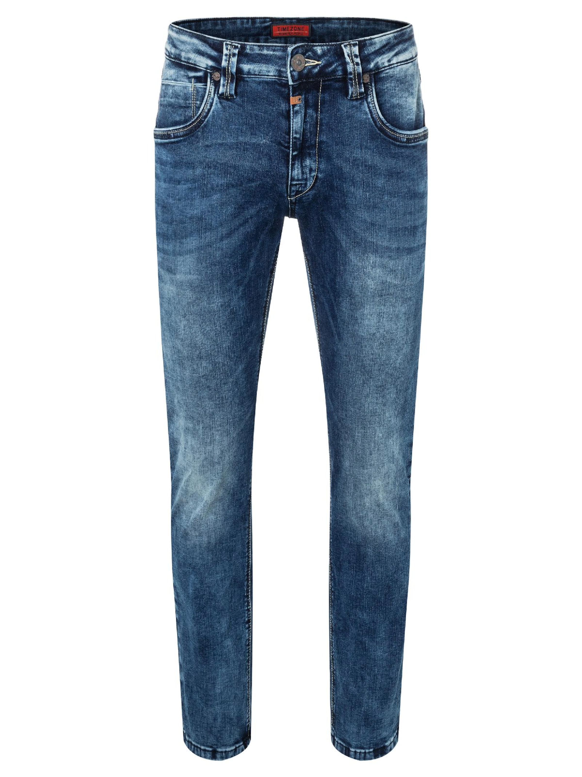 TIMEZONE Regular Jeans 'Slim EduardoTZ' in Blue: front