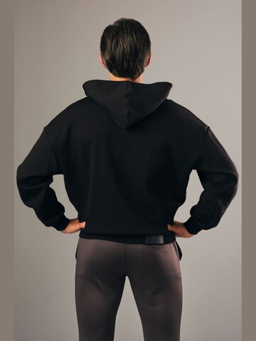 Muscle Up Sportsweatshirt 'Monument Hoodie' in Zwart