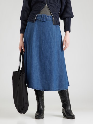 Jupe MORE & MORE en bleu : devant