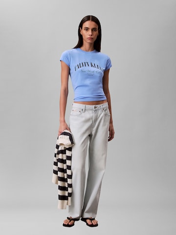 Calvin Klein Jeans Shirt in Blauw