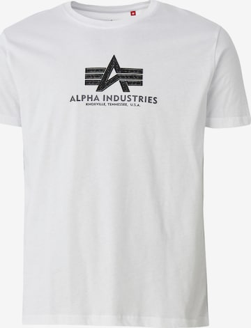 ALPHA INDUSTRIES Paita värissä valkoinen: etupuoli