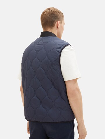 Gilet TOM TAILOR DENIM en bleu