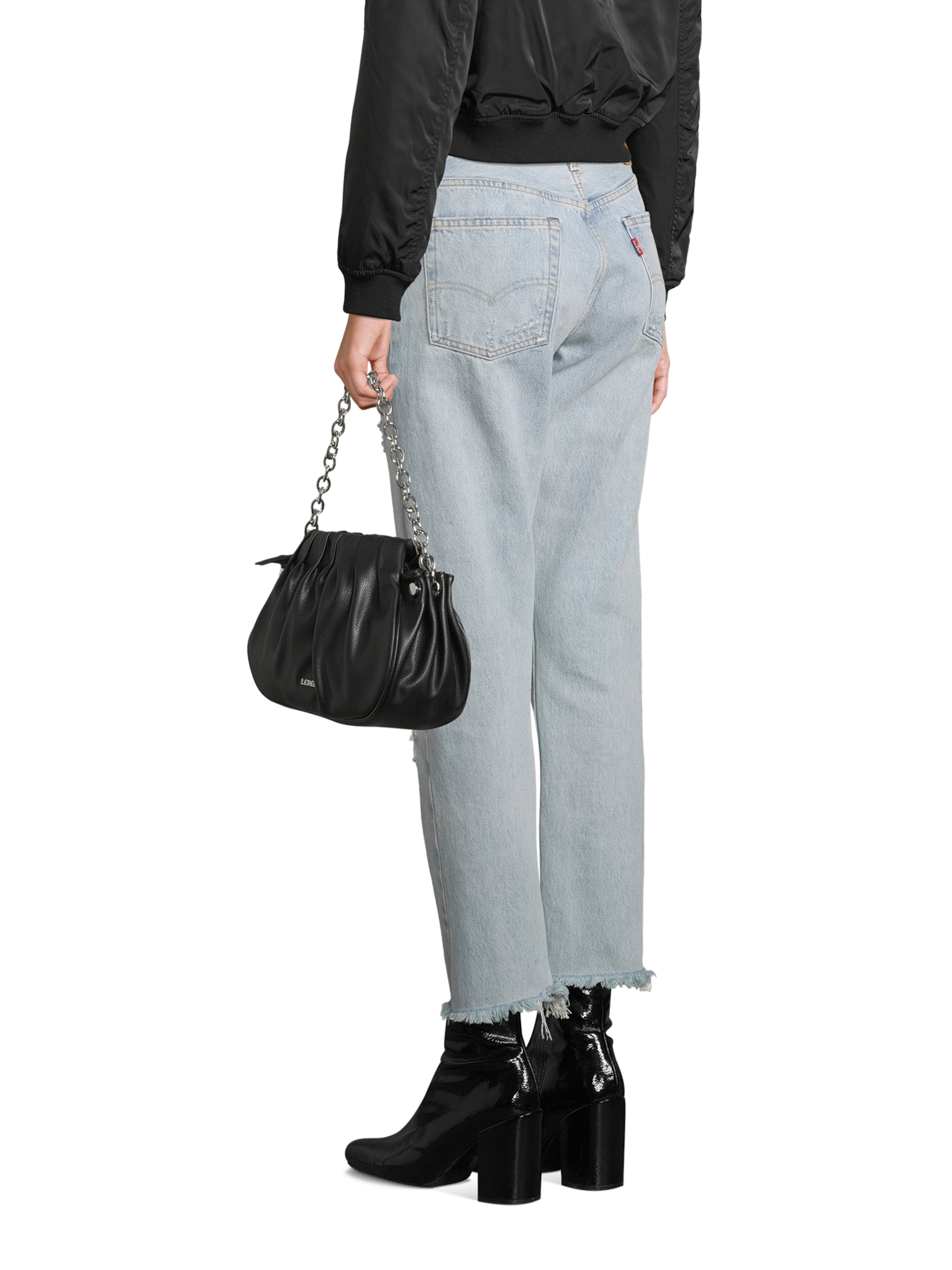 Frauen Taschen & Rucksäcke L.CREDI Umhängetasche 'HELLENA' in Schwarz - UC25635 Frauen Taschen & Rucksäcke L.CREDI Umhängetasche 'HELLENA' in Schwarz - UC25635