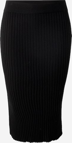 ONLY Carmakoma - Falda 'CARFIA' en negro: frente