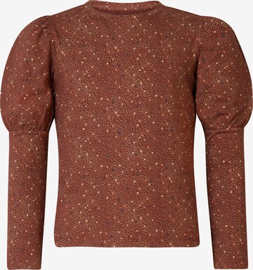 T-Shirt Noppies en marron : devant