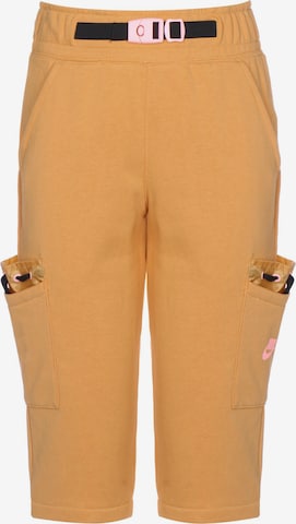 Pantaloni sportivi 'Sportswear' di NIKE in giallo: frontale