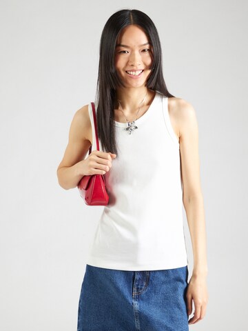 Top di s.Oliver in bianco: frontale