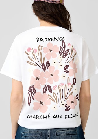 QS T-Shirt in Weiß: Vorderseite