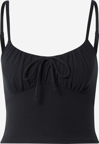 HOLLISTER Top in Schwarz: predná strana