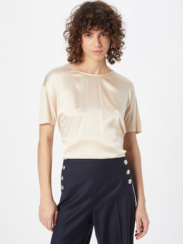 BOSS Blouse 'Esandy' in Geel: voorkant