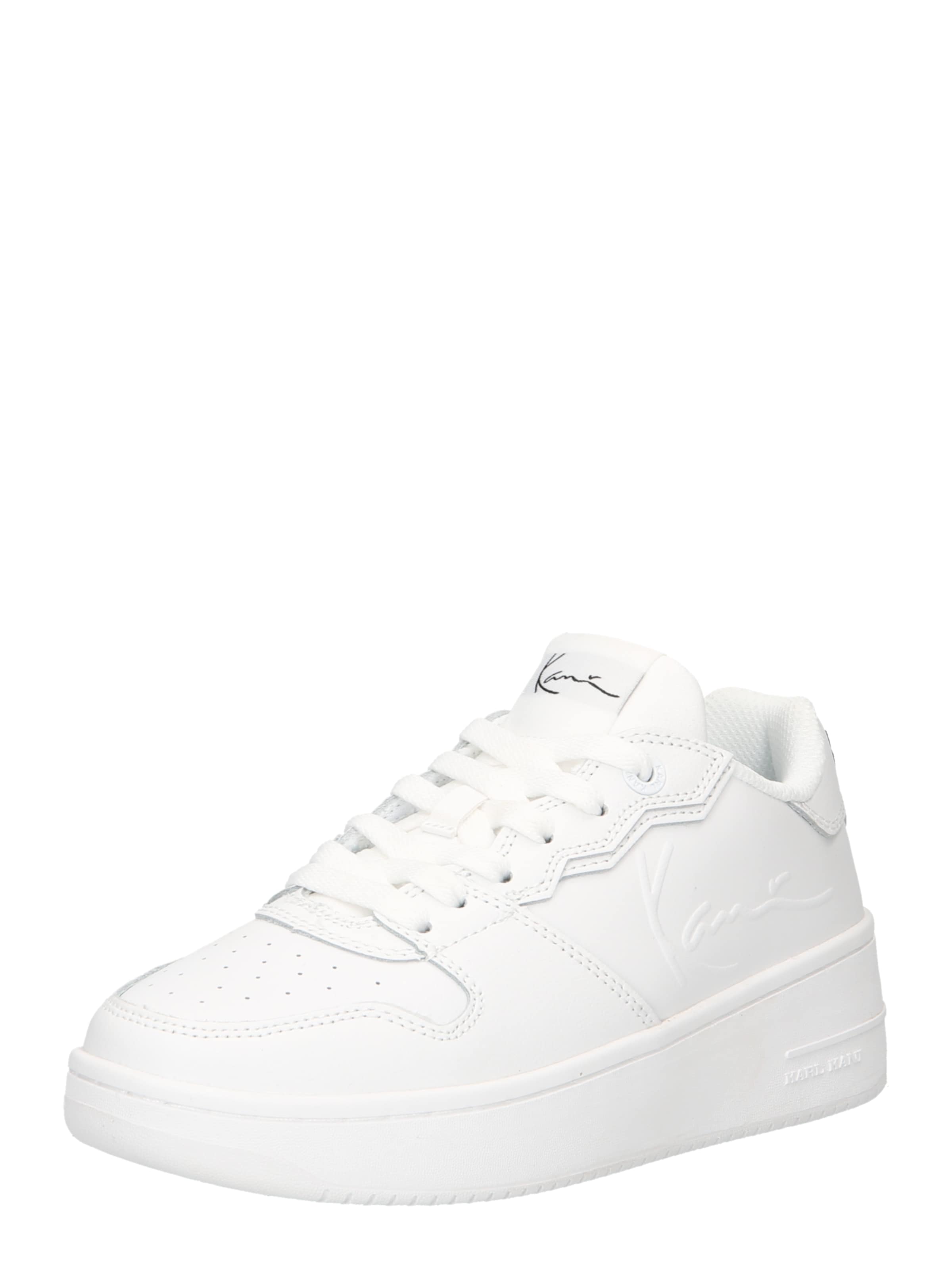 Sneaker bassa di Karl Kani in bianco: frontale
