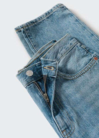 MANGO Regular Jeans 'Cris' in Blau
