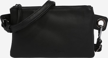 TOM TAILOR DENIM Crossbody bag 'Aila' in Black: front